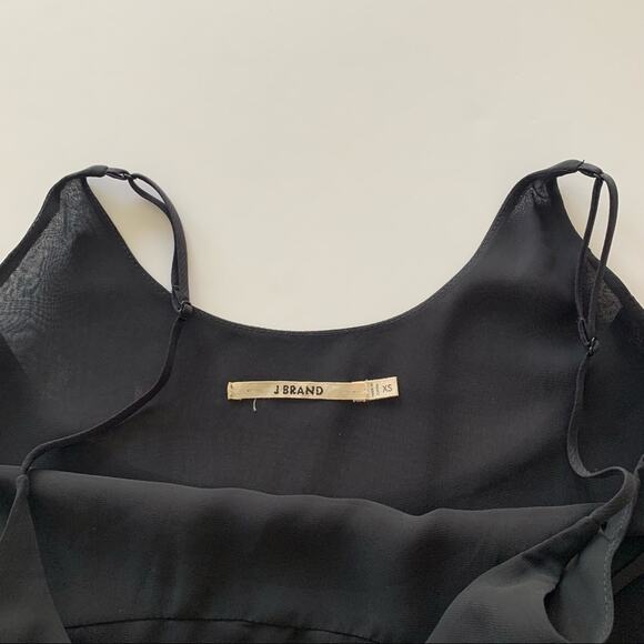 J Brand | Black Layered Camisole Tank Top XS - Picture 7 of 11